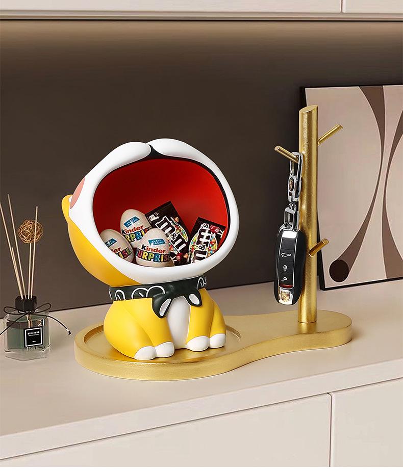 Украшение для рабочего стола «Мультяшный большой рот» — хранилище ключей и домашний декор, подарок на новоселье