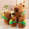 Fluffy Corn Capybara Plush Toy Corn Backpack Capybara Fluffty Doll Capybara Plush Toy  Home Decor