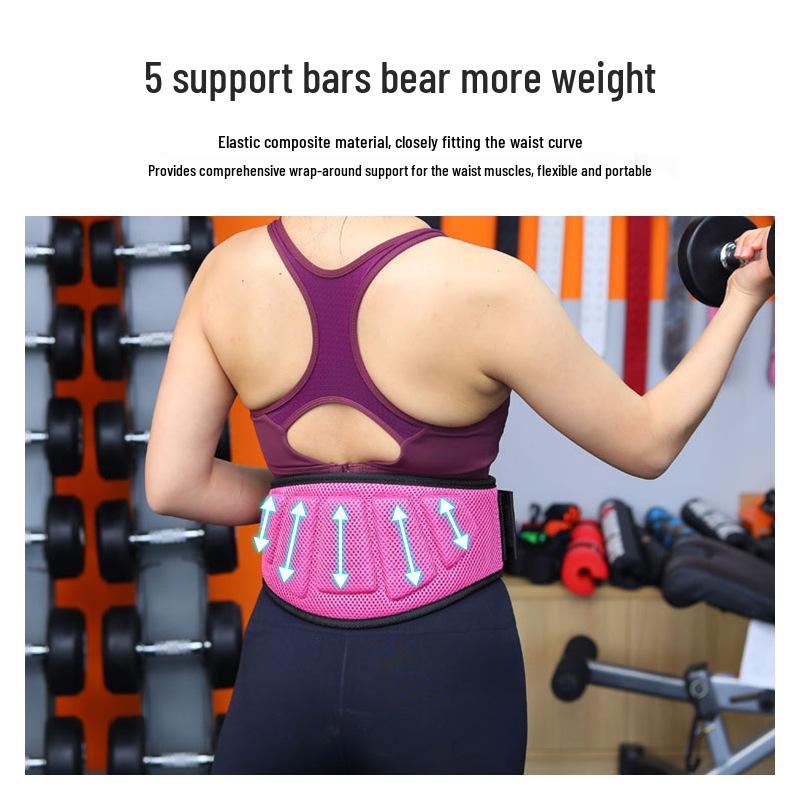Унисекс Фитнес и Тяжелая атлетика Компрессионный Пояс-тренажер для талии