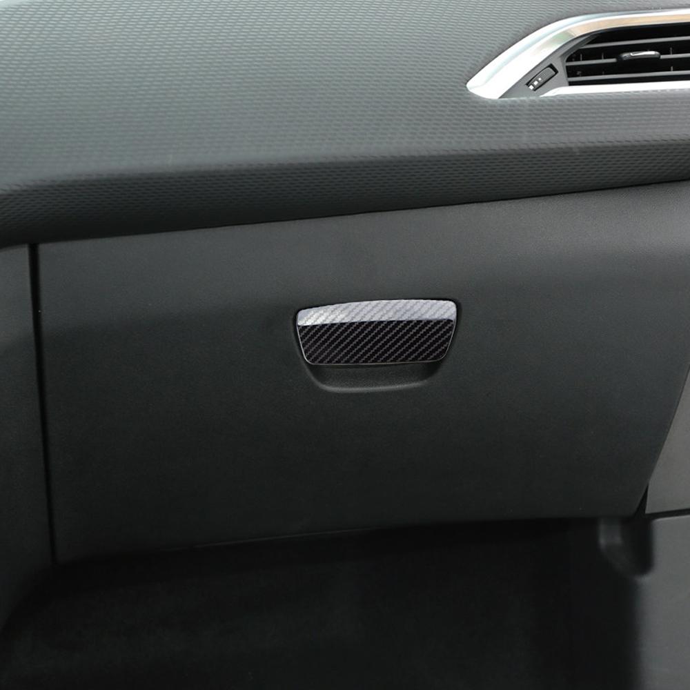 Крышка ручки автомобильного перчаточного ящика для Peugeot 2008 208 2014 - Наклейка на отделку ручки перчаточного ящика