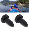 20Pcs Kayak Drain Stoppers 1/2in Diameter Rubber Scupper Plugs Canoe Holes Stoppers Kayak Boat Push-In Drain Stopper Kit