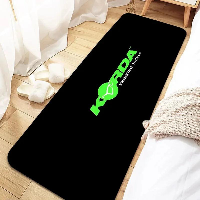 K-Korda Tackle Non-Slip Floor Mat Washable Carpet for Entrance Stylish Rug for Living Room or Hallway Decor Durable Doormat