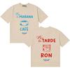 Unisex Loose Comfortable Casual T-Shirt, Double-Sided Printed With Patterns Of Rapper Bad Bunny And Debi Tirar T-shirt