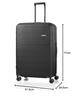 American Tourister Novastream Spinner 67 Suitcase, Medium Size, Expandable, Lightweight, 64L, 67cm, 3.6kg, New Model Dark Slate