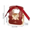 10 шт. шелковая лента портативная бумажная свадебная подарочная сумочка складные сувенирные коробки коробка для шоколадных конфет ручная