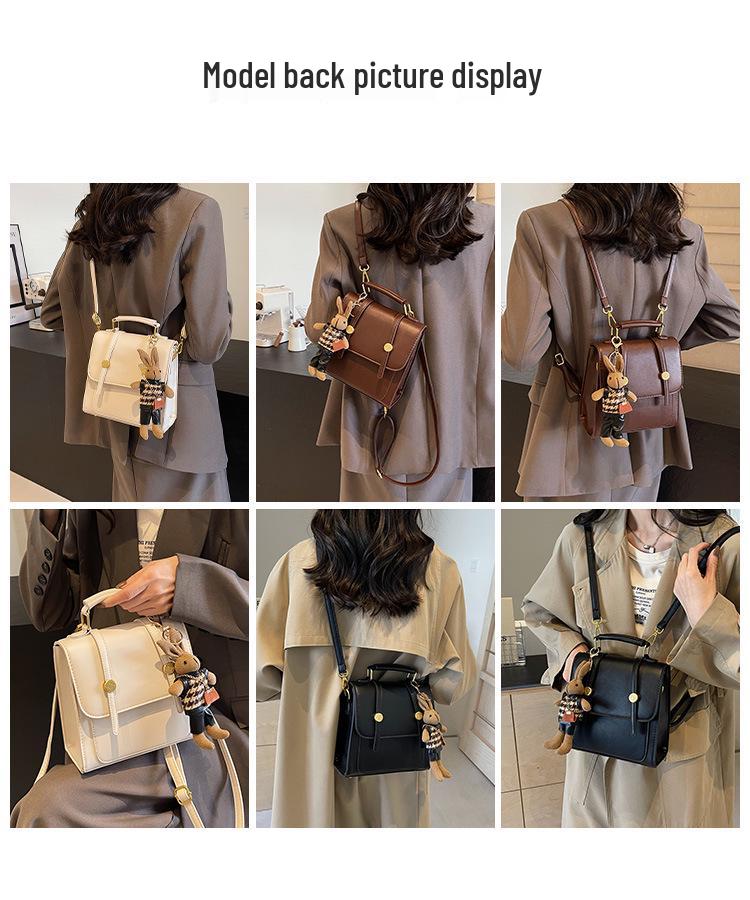 2024 Trendy Women's Multi-use Backpack: Niche Design College Style Handbag