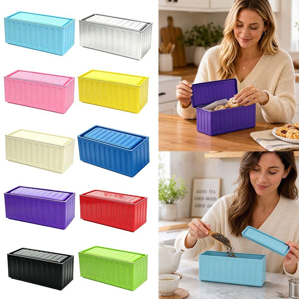 Wrought Iron Container Model Box Tinplate Storage Box Creative Pen Holder  Gift Packaging