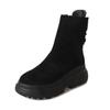 Winter New Female British Style Short Boots Platform Shoes Thick-soled Short-tube Cotton Boots Women's Boots Snow Cotton Shoes