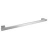 Towel Bar Brushed Chrome Plated 304 Stainless Steel Rust Proof Simple Towel Rod for Bathroom Hotel 400mm   15.75in