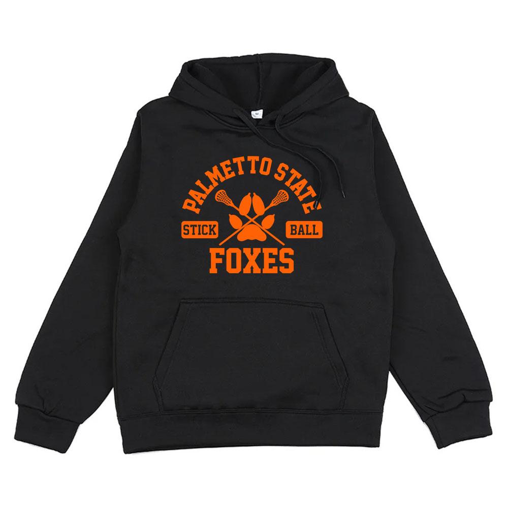Игровые графические худи Palmetto State Foxes с принтом, толстовки, зимние худи с капюшоном, пуловеры с длинным рукавом
