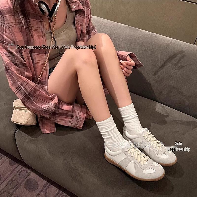 **Унисекс ретро кеды из канваса Margiela Xun 2025**