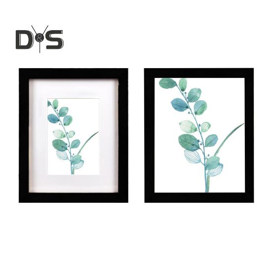 Деревянная фоторамка 5/6/7/8/10 дюймов A4 настенная простая в установке горизонтальная или вертикальная настольная фоторамка для показа на стене офиса