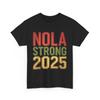 NOLA Strong 2025 Новый Орлеан Устойчивое Сообщество Гордость Футболка Мужская Женская Футболки Топ