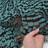 Зеленая бархатная ткань с леопардовым принтом, африканское кружево, стрейчевая парча, ткань спандекс для платьев, одежда для DIY, 1 м * 1,5 м