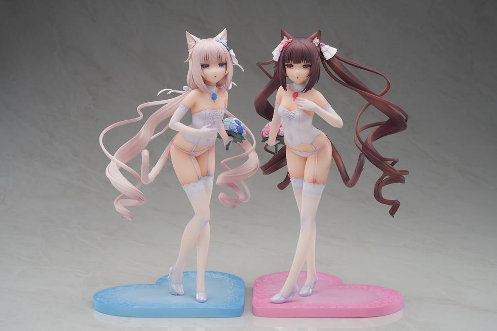 Nekopara Chocolat Vanilla Dream Scale ПВХ ABS окрашенная готовая фигурка и версия Eden. 1/7 и