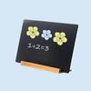 NEWNEWSHOW 8.7x12 Inch Tabletop Chalkboard with Wood Holder 1 Pack