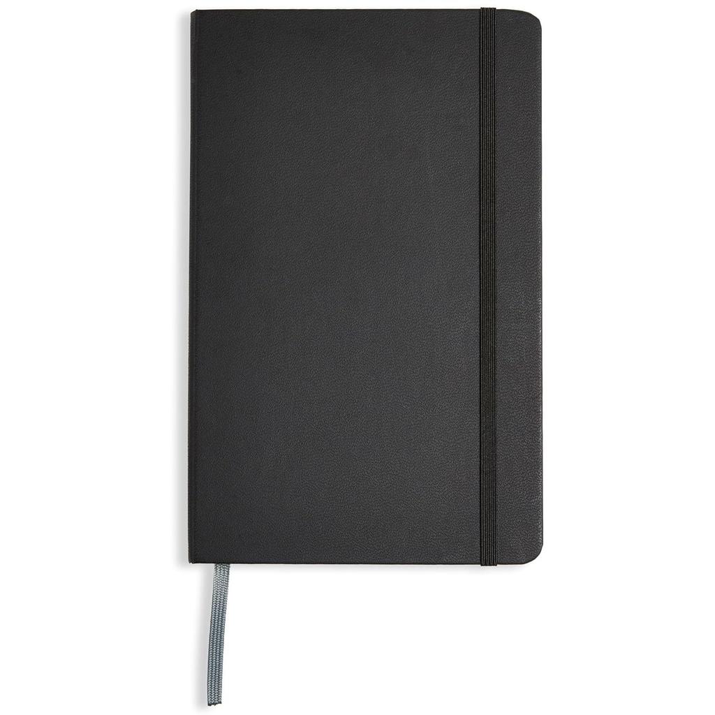 Basics Notebook Classic Lined Slim (13cm x 21cm) Black