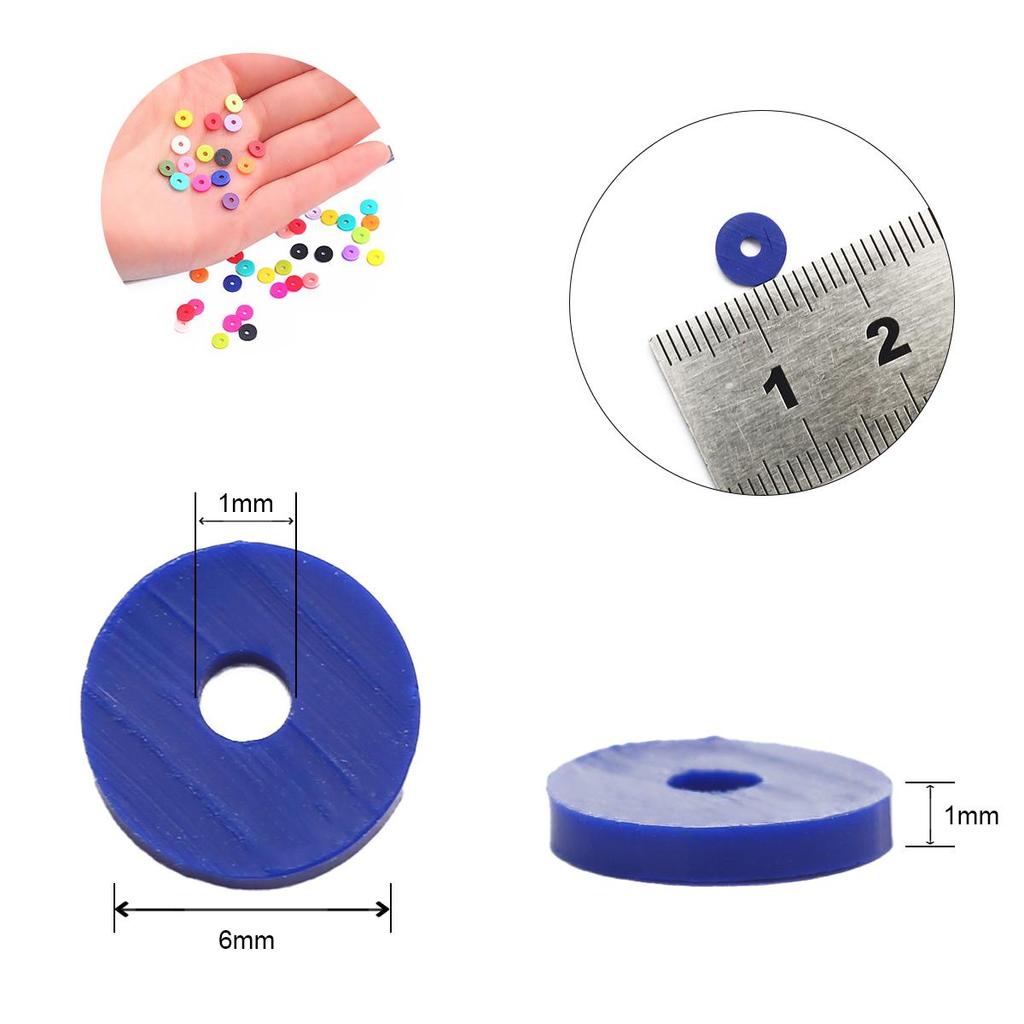 2600-6200 шт./компл. 3 мм 6 мм бисер из мягкой глины бусины в сливовой коробке набор для DIY аксессуары для изготовления ювелирных изделий
