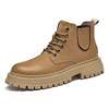 Осенние мужские ретро ботинки средней высоты Doc Martens – Повседневные рабочие ботинки в стиле Десерт