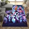 Galactic Trio Harmony Area Rug Suitable for Kitchen Study room Dining Room Hallway Antislip Carpet Anime Office Decor Birthday/Christmas Gift