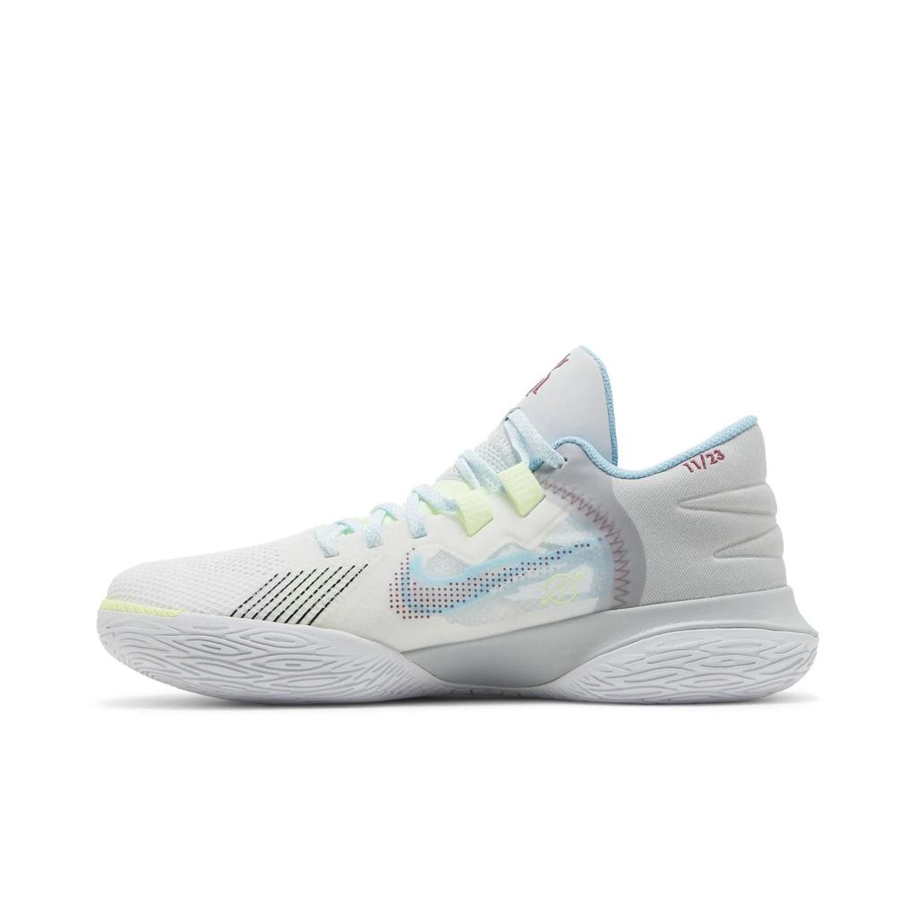 Nike Kyrie Flytrap 5 EP '1 World 1 People' (Unisex) White / Sweet Beet / Grey / Blue Chill / Barely Volt Basketball Shoes DC8991 102