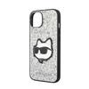 Karl Lagerfeld Nft Glitter Choupette Patch - Etui Iphone 14 (Srebrny)