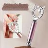 Adorable Cat-Shaped Nail Art Tool with Frosted Metal Handle - Portable, Practical, and Creative Magnet