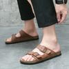 Модная уличная обувь Half Drag Personality для мужчин, мужская повседневная обувь для ходьбы, универсальные туфли на плоской подошве, пляжные тапочки, мужские туфли без застежек