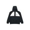 Nike Ветронепродуваемая тканая куртка с капюшоном Nike Swoosh Черно-белая DJ9647-011