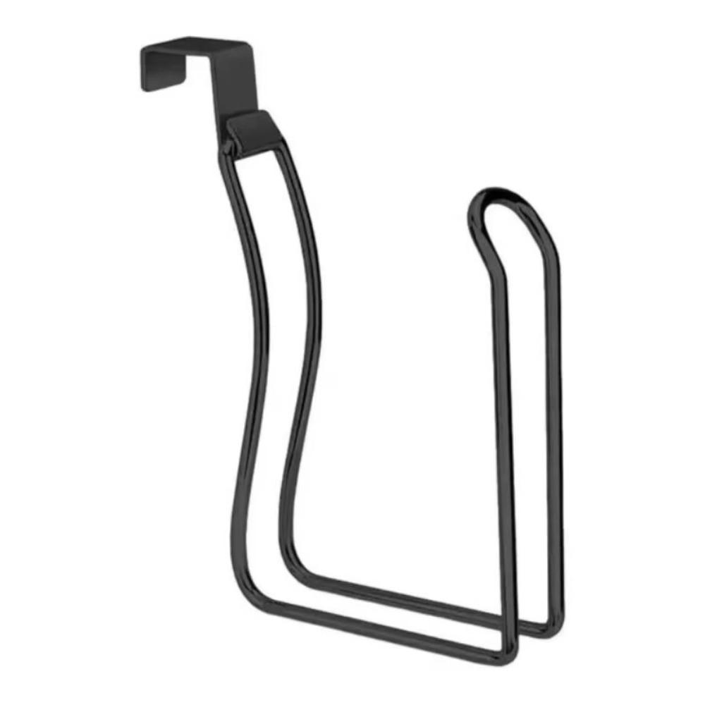 Stainless Steel Toilet Paper Holder Wall Mount Easy Hooks Tissue Towel Roll Dispenser Multifunctional No Punching