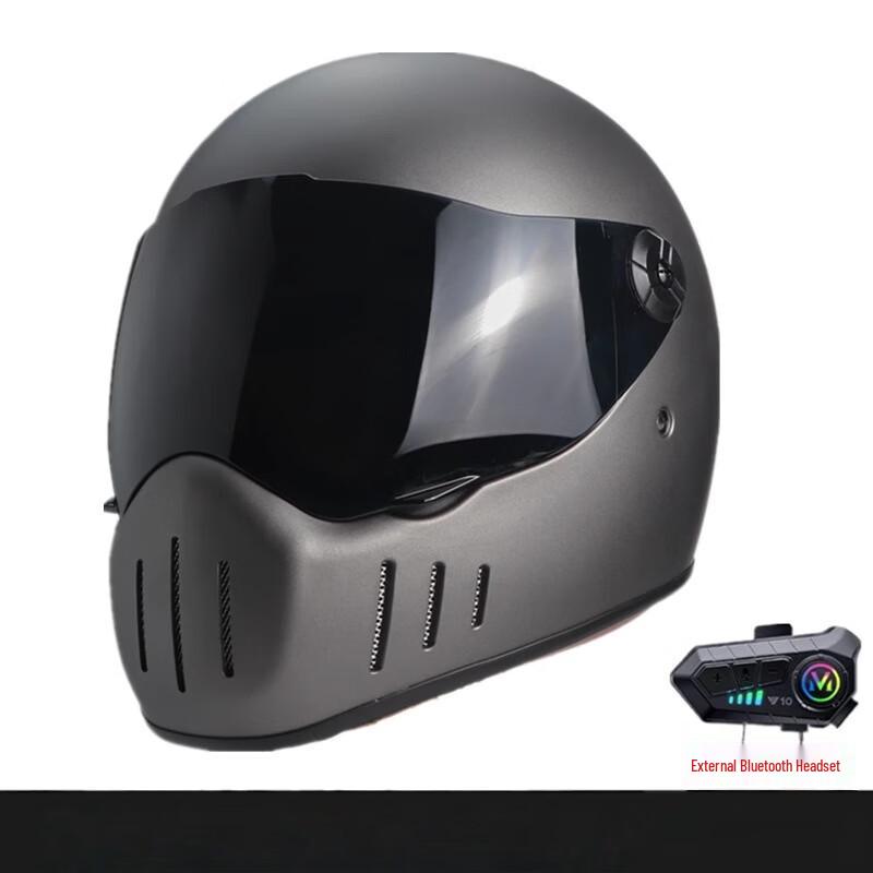 Lishi 3C Американский Ретро Bluetooth Мотоциклетный Шлем