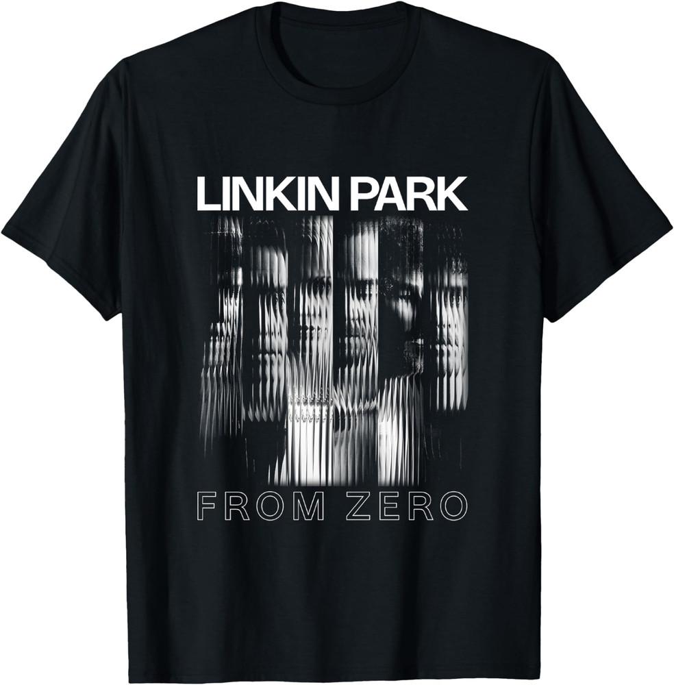 Футболка Rock Band Linkin Park, Футболка с тура From Zero, Подарок для фанатов, Унисекс футболка