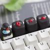 1/3 шт. Забавная серия пингвинов Разные выражения Личность Колпачок для клавиш Милый смоляной Колпачок для механической клавиатуры Замена Насадка Подарок
