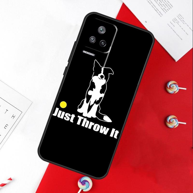 Чехол для телефона Xiaomi 14 Ultra 15 13 11T 12T 13T 14T Pro POCO X7 Pro X3 X5 X6 M6 F5 F6 Pro с изображением собаки Бордер-колли