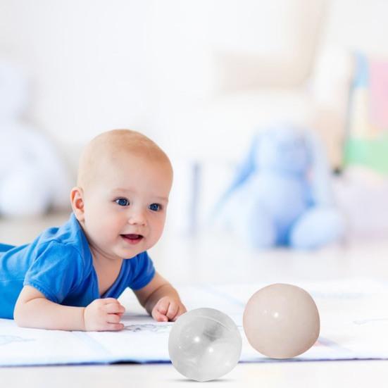 100 шт. Шарики для сухого бассейна Утолщенные Экологичные Гладкие Многоразовые Устойчивые к укусам Практические навыки