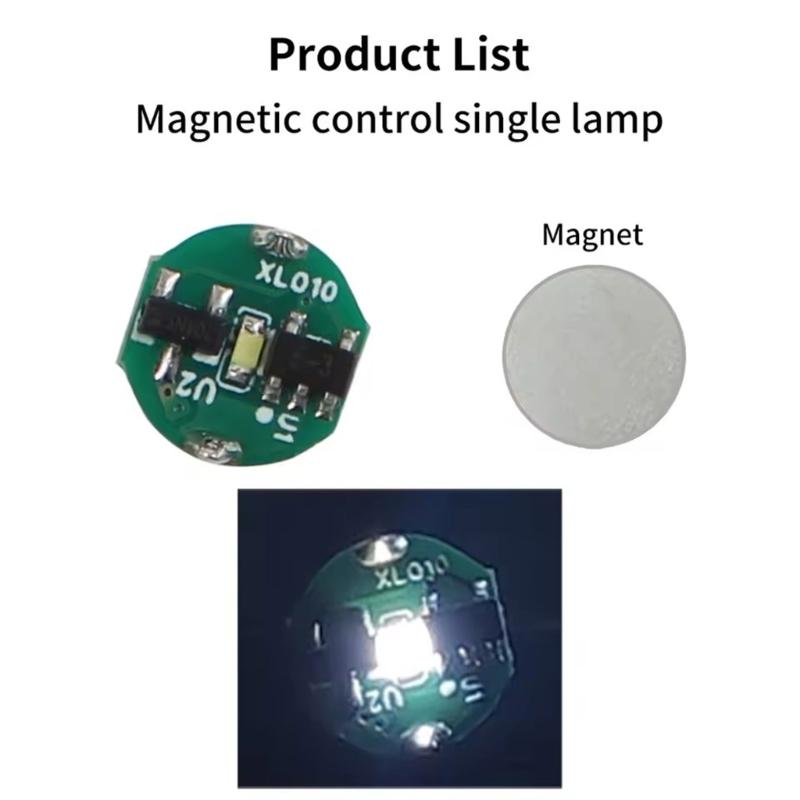 For Lab LED Magnetic Switches Lamp White Lights Lighting Chip Magnetic Switches Lamp For Voron AD5M 3D Printer Parts