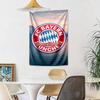 Bayern Munich Custom Your Name Wall Decor Tapestry Art For Pet Memorial Birthdaywedding Party Backdrop Family Gift