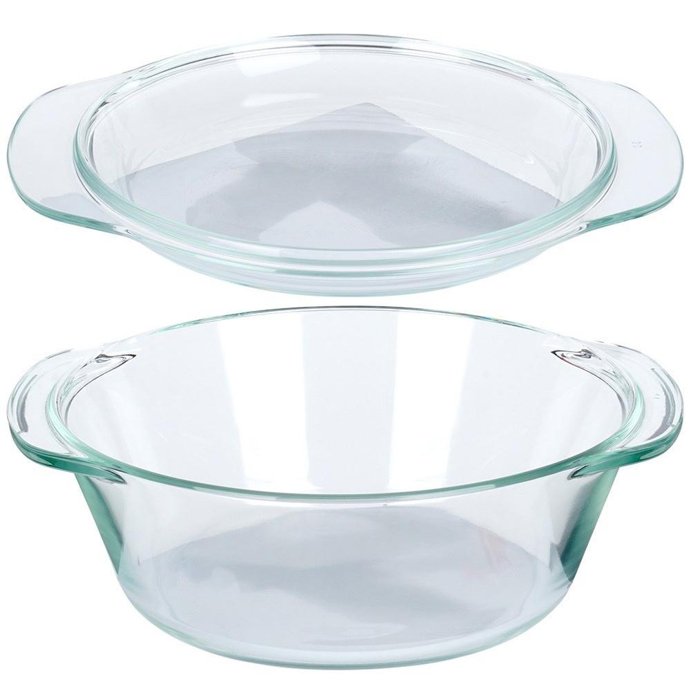 Glass Ovenproof Baking Dish for Baking, Roasting Pan, 1.83L