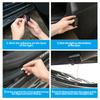 2Pcs LED Logo Car Door Light For Citroen DS DS3 2015-2024 Projector Emblem Sticker Accessories