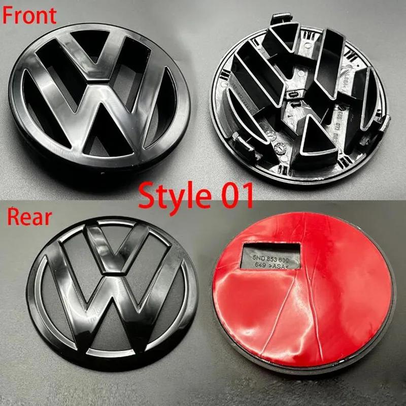 GJWPC1 VW GTI GOLF 2026 Hot For VW VOLKSWAGEN ABS Replacement 127mm 110mm Car Front Grille Badge Rear Trunk Boot Emblem Lid For volkswa