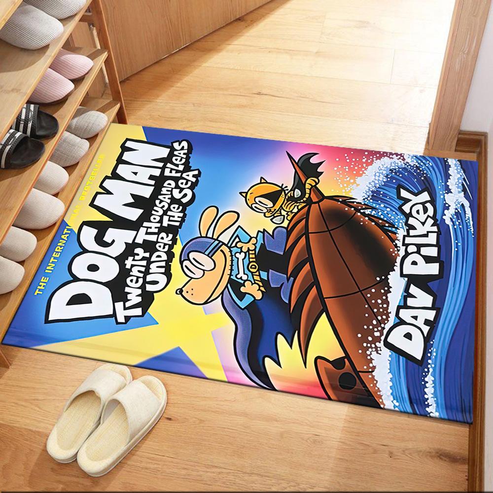 Dog Man Square rugs are a great choice for living rooms, bedrooms, home décor, and as gifts.