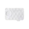 Wraparound Water Splash Guard Silicone Drain Pad Faucet Absorbent Mat Splash Catcher Splash-proof