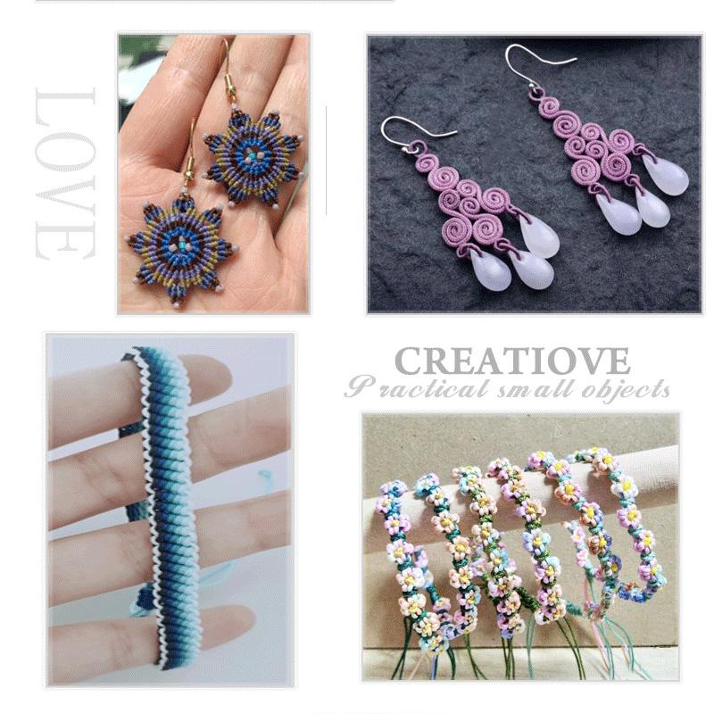 1,0 мм 20 м нейлоновый шнур нить китайский узел шнур макраме браслет плетеная веревка DIY кисточки бисер нить для изготовления ювелирных изделий