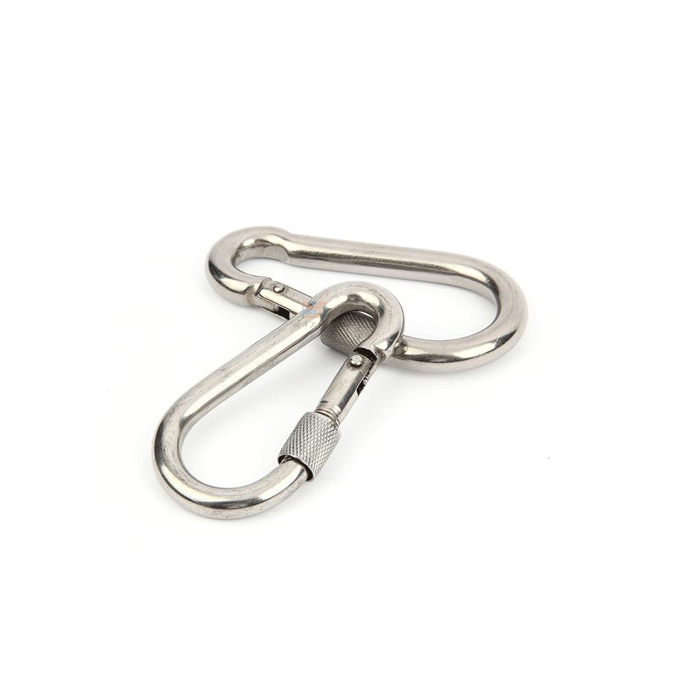 1/2/3/5 альпинистский крюк, такелажные карабины, крепежный аксессуар для веревки, безопасный фиксатор, карабин из нержавеющей стали, замок M6 (С участием