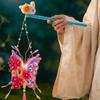 DIY Material Kit Twisted Stick Butterfly Lantern Handmade Butterfly Flower Lantern  Hanfu Props