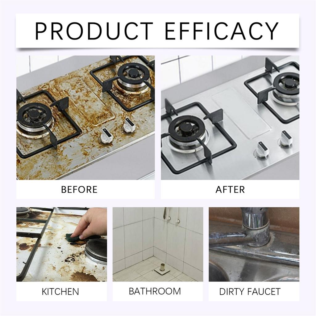 Кухонное средство для удаления сильных масляных загрязнений с концентрированными чистящими таблетками для кухонного жира, ванной комнаты, туалетов