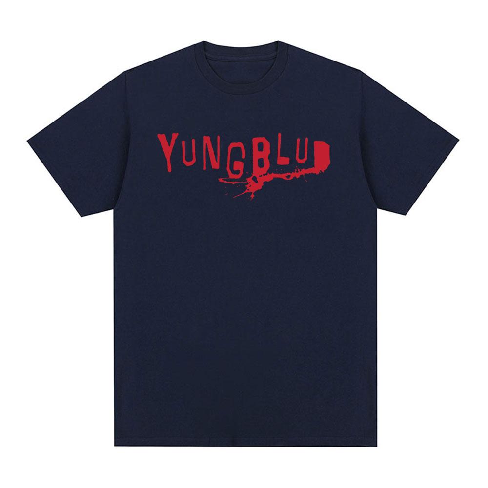 Singer Yungblud Same Style Merch Pink Tshirts Fans Gifts Unisexs Clothing Fashion Short Sleeves Cotton Casual T Shirt