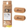 Carmate Car Air Air Conditioner Luno Air Wood Silky H1592 Freshener, Refill, Grand, 2-Pack, Soap,