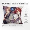Аниме M-Mushoku Tensei Наволочка Противопылевой клещ Наволочка Невидимая молния Шелковистый короткий плюш Чехол на подушку для дивана