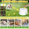 Automatic Ball Launcher for Dogs, Interactive Fetch Machine with 3-Level Distance(20-46ft) & 5 Balls, Dog Ball Thrower for Indoor & Outdoor Play